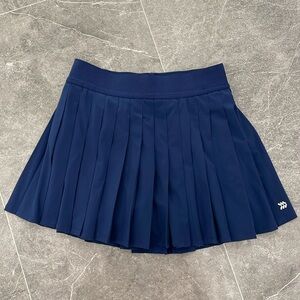 All In Motion Navy Pleated Tennis Skirt